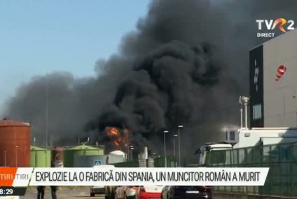 CORESPONDENŢĂ DIN SPANIA Un român a murit în urma unei explozii puternice la o fabrică de biodiesel din regiunea La Rioja