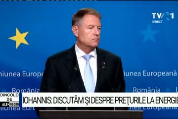 Președintele Klaus Iohannis: Nu există o decizie în coaliție pentru a schimba sistemul de impozitare, nu cred că se va întâmpla foarte curând. Discuțiile se poartă mai mult la televizor decât în coaliţie