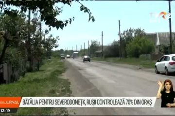 LIVE TEXT Război în Ucraina | 7 morți și 26 de răniți în ultimele 24 de ore. Luptele s-au concentrat în Donbas, Sloviansk și Severodonețk. Rusia ocupă 20% din teritoriul Ucrainei, spune Zelenski
