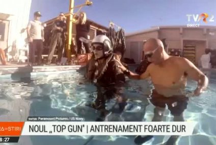 Actorii care au fost la manșă în noul film „Top Gun: Maverick” s-au antrenat luni întregi cu piloți ai US Navy. Unde s-a terminat actoria și unde a început zborul