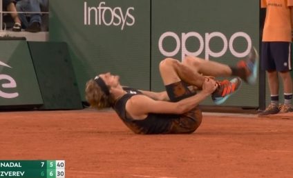 Tenismenul german Alexandru Zverev s-a operat la glezna dreaptă, după accidentarea de la Roland Garros