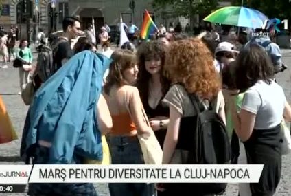 Paradă a minorităților sexuale la Cluj Napoca