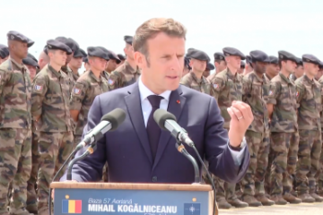 Macron: Noi nu dorim să avem un război cu poporul rus. Ucraina trebuie să negocieze cu Rusia. Niciun discurs excesiv nu trebuie să ne umbrească viitorul