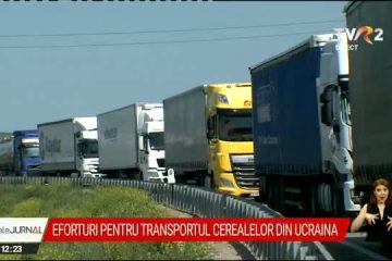 Președintele Iohannis promite noi rute pentru tranarea mărfurilor din Ucraina