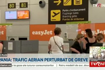 CORESPONDENŢĂ EXTERNĂ Haos pe aeroporturi. Companiile Ryanair şi EasyJet au anunţat greve în a doua jumătate a lunii iulie