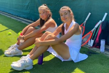 A fost o finală românească la Wimbledon! La U14, Alexia Ioana Tatu și Andreea Diana Soare au scris istorie