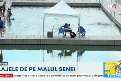 CORESPONDENŢĂ EXTERNĂ  Autorităţile de la Paris au amenajat plaje pe malurile Senei pentru cei care nu pot pleca în vacanţă