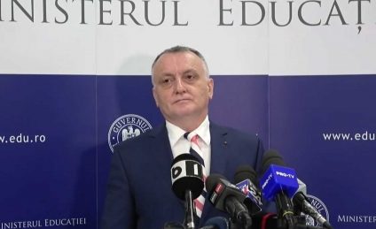 Sorin Cîmpeanu: De mâine proiectele noilor legi ale Educației vor fi lansate în consultare publică pentru o perioadă de 35 de zile