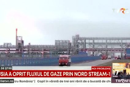 Cum ne afectează întreruperea livrărilor de gaze prin Nord Stream 1: prețurile vor crește, stocurile se vor goli. Expert: Dacă importurile vor lipsi, vor fi necesare măsuri de raționalizare pentru agenții economici