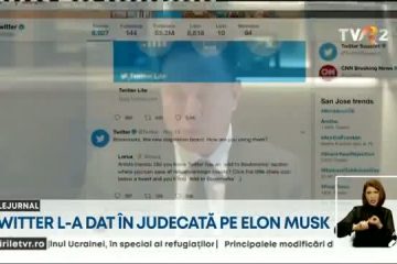 Twitter l-a dat în judecată pe Elon Musk, pentru că nu mai cumpără platforma de social media