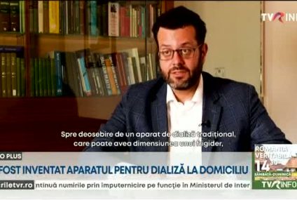 Inventatorul aparatului de dializă la domiciliu a primit  „Oscarul inginerilor”, în Marea Britanie