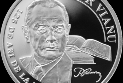 BNR lansează o monedă din argint cu tema ”125 de ani de la naşterea lui Tudor Vianu”