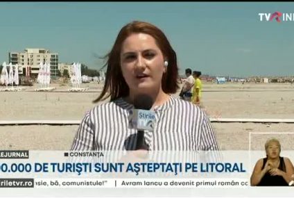 100.000 de turiști sunt așteptați pe litoralul românesc în acest weekend. Mamaia, în continuare evitată de oameni, din cauza prețurilor mari și a taxei de parcare