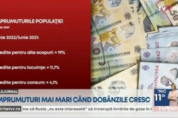 Dobânzi mari, împrumuturi mai mari – Avertismentul economiştilor: datorii tot mai mari și incapacitate de plată