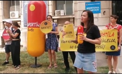 Protest la Ministerul Sănătății faţă de raportarea ”ineficientă” a infecţiilor nosocomiale din spitale