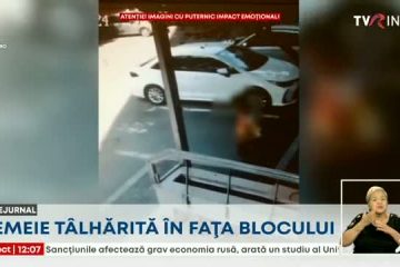 Femeie tâlhărită în fața blocului. Victima este surdo-mută și nu a putut striga după ajutor