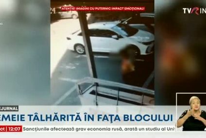 Femeie tâlhărită în fața blocului. Victima este surdo-mută și nu a putut striga după ajutor