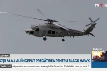 Piloții români au inceput pregătirea în Statele Unite, pentru a zbura cu noile elicoptere Black Hawk