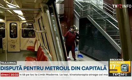 Dispută Grindeanu – Nicușor Dan, pentru metroul din Capitală. Surse TVR INFO: Municipalitatea, plină de datorii, cum este în prezent, nu are cum să preia Metrorex