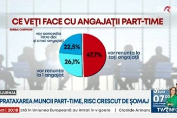 Suprataxarea muncii part-time, risc crescut de șomaj. Pârvulescu: ”Presiunea asupra Guvernului va fi imensă”