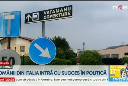 Românii din Italia intră cu succes în politică. Paul Vatamanu şi Gabriela Bulai, votaţi consilieri