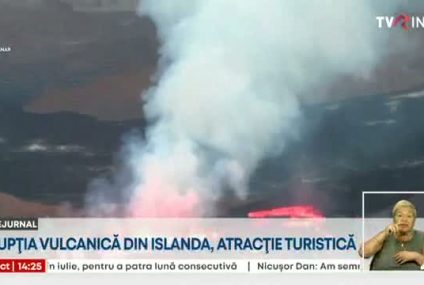 Islanda: Erupție vulcanică în apropierea capitalei Reykjavik