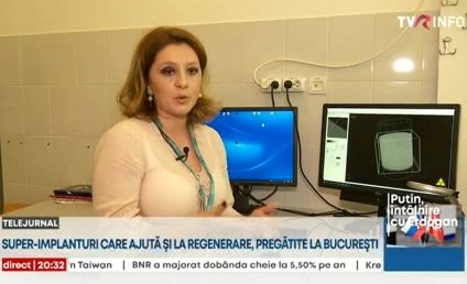 Medicina viitorului: Super-implanturi care ajută și la regenerarea celulelor, realizate la București