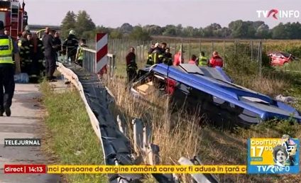 Accident teribil în Croația: 12 oameni au murit, iar 31 au fost răniți, după ce un autocar s-a răsturnat