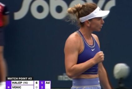 Simona Halep este în turul doi la Toronto, după un debut excelent contra croatei Donna Vekic