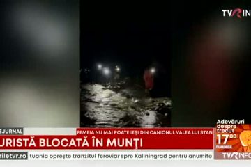 Turista din Ungaria, blocată în Munţii Făgăraş, a fost salvată. Nu are nevoie de îngrijiri medicale