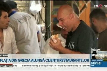 Inflaţia din Grecia alungă clienţii restaurantelor