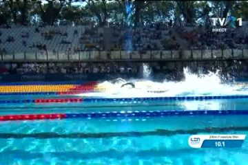 Campionatele Europene de Nataţie de la Roma | David Popovici se califică în semifinale la 200 m liber. Andrei Mircea Anghel se califică și el în semifinală la 50 m spate! Competiţia, în direct la TVR, se reia la ora 19.00