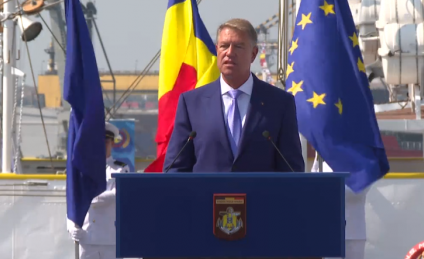 Președintele Klaus Iohannis: Începând cu 2023, vom face un efort pentru a crește alocarea bugetară pentru Apărare, de la 2% la 2,5%. Fondurile, pentru modernizarea Armatei României, inclusiv a Forțelor Navale