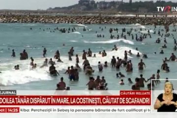 Scafandrii au reluat căutările celui de-al doilea tânăr dispărut în mare, la Costinești