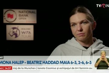 Secretul lui Halep în finala de la Toronto: Partea mentală a fost foarte importantă. Mă simt bine pe teren, lupt