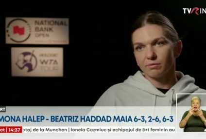 Secretul lui Halep în finala de la Toronto: Partea mentală a fost foarte importantă. Mă simt bine pe teren, lupt