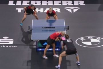 Medalia de aur este asigurată în finala de dublu feminin de la Europenele de tenis de masă. Trei jucătoare din patru sunt românce: Eliza Samara, Andreea Dragoman și Bernadette Szocs