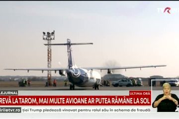 Angajaţii TAROM ameninţă cu greva dacă nu le vor fi majorate salariile. Decizia va fi luată marţi, în ultima zi de negocieri între sindicalişti şi conducerea societăţii