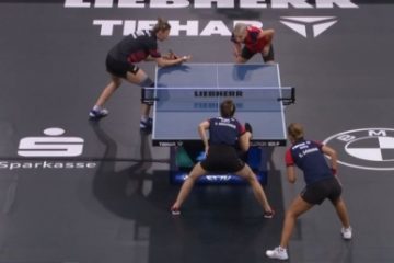 Bernadette Szocs, campioană europeană la dublu feminin, la tenis de masă, alături de austriaca Sofia Polcanova. Argintul a fost câștigat de perechea română Eliza Samara și Andreea Dragoman