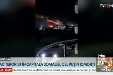 Cel puțin 12 persoane au murit în Somalia după ce militanți islamiști au luat cu asalt un hotel de lux