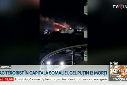 Cel puțin 12 persoane au murit în Somalia după ce militanți islamiști au luat cu asalt un hotel de lux