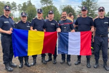 Intervenția pompierilor militari români în Franţa s-a încheiat. IGSU: „Misiune îndeplinită”