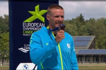 Cătălin Chirilă, medalie de bronz la canoe simplu 500 de metri, la Campionatele Europene de la Munchen. Competiția, transmisă de TVR 1