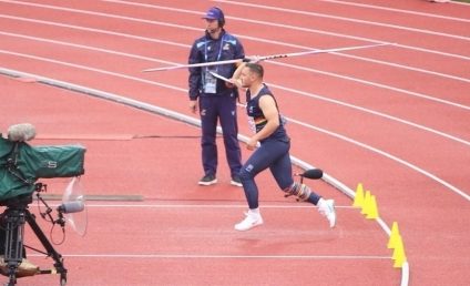 Alexandru Novac, locul 9 în proba de aruncare a suliței la Europenele de Atletism