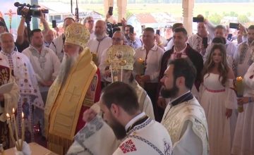 George Simion, liderul AUR, s-a cununat religios astăzi. Peste 10.000 de nuntași sunt așteptați la eveniment