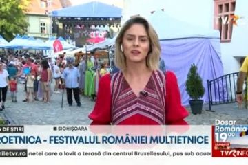 Festivalul ProEtnica a adus o nouă zi de sărbătoare la Sighișoara. Miile de vizitatori s-au bucurat de cântecele și dansurile minorităților