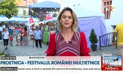 Festivalul ProEtnica a adus o nouă zi de sărbătoare la Sighișoara. Miile de vizitatori s-au bucurat de cântecele și dansurile minorităților