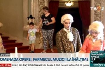 Promenada Operei, farmecul muzicii la înălțime. O sărbătoare a muzicii și a mișcării în aer liber pentru împlinirea spiritului