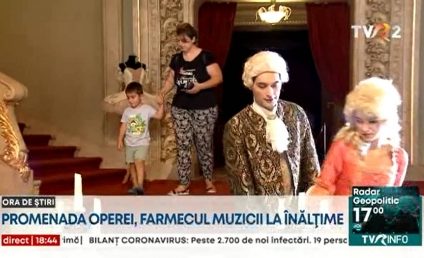 Promenada Operei, farmecul muzicii la înălțime. O sărbătoare a muzicii și a mișcării în aer liber pentru împlinirea spiritului