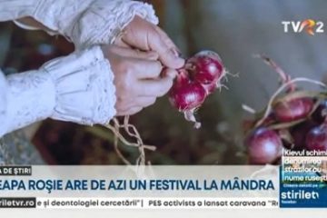 Ceapa roșie din Mândra, Brașov, are propriul festival. Localnicii au reușit să păstreze sămânța ca în vremurile de demult